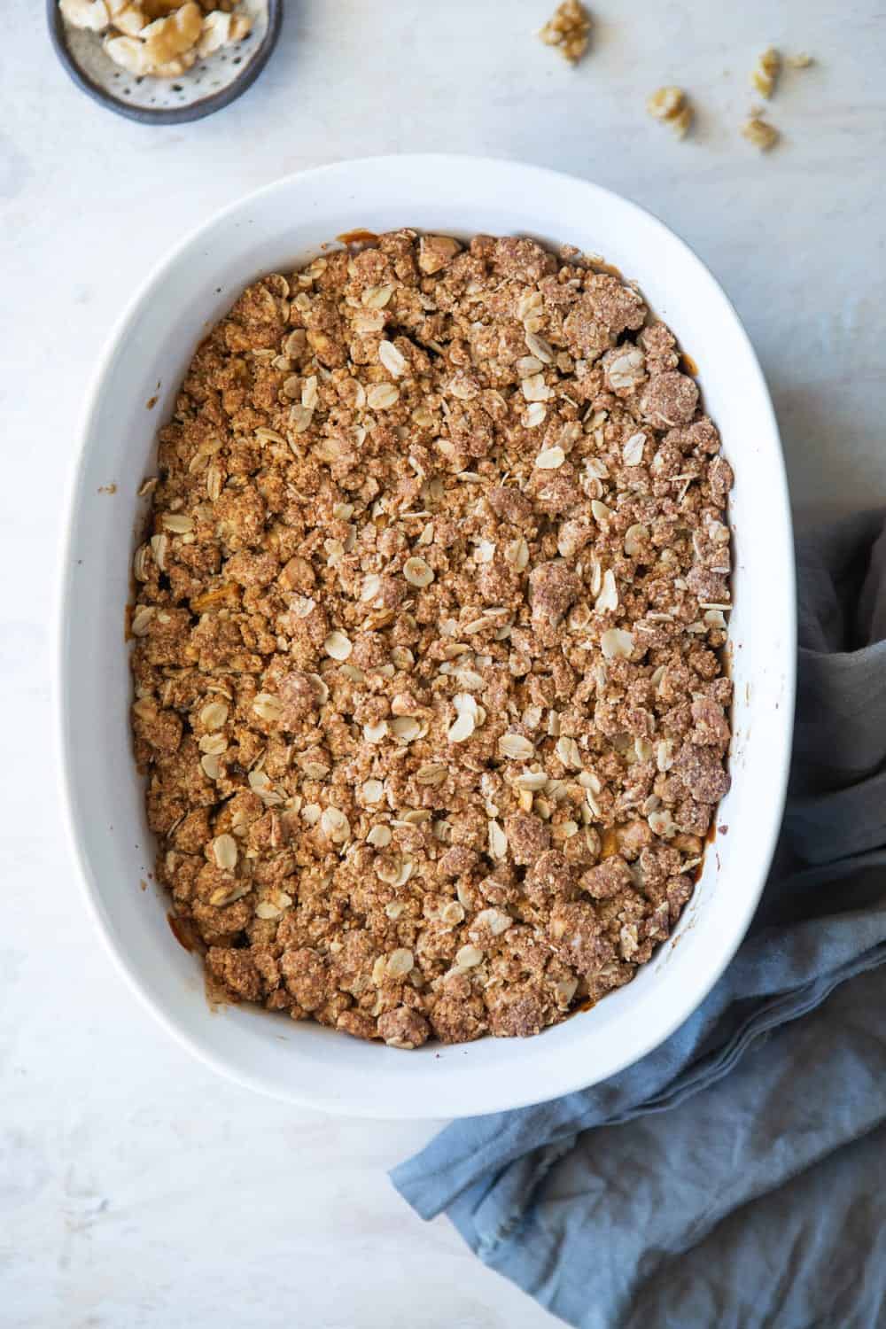 Vegan Apple Crumble (Gluten-Free)