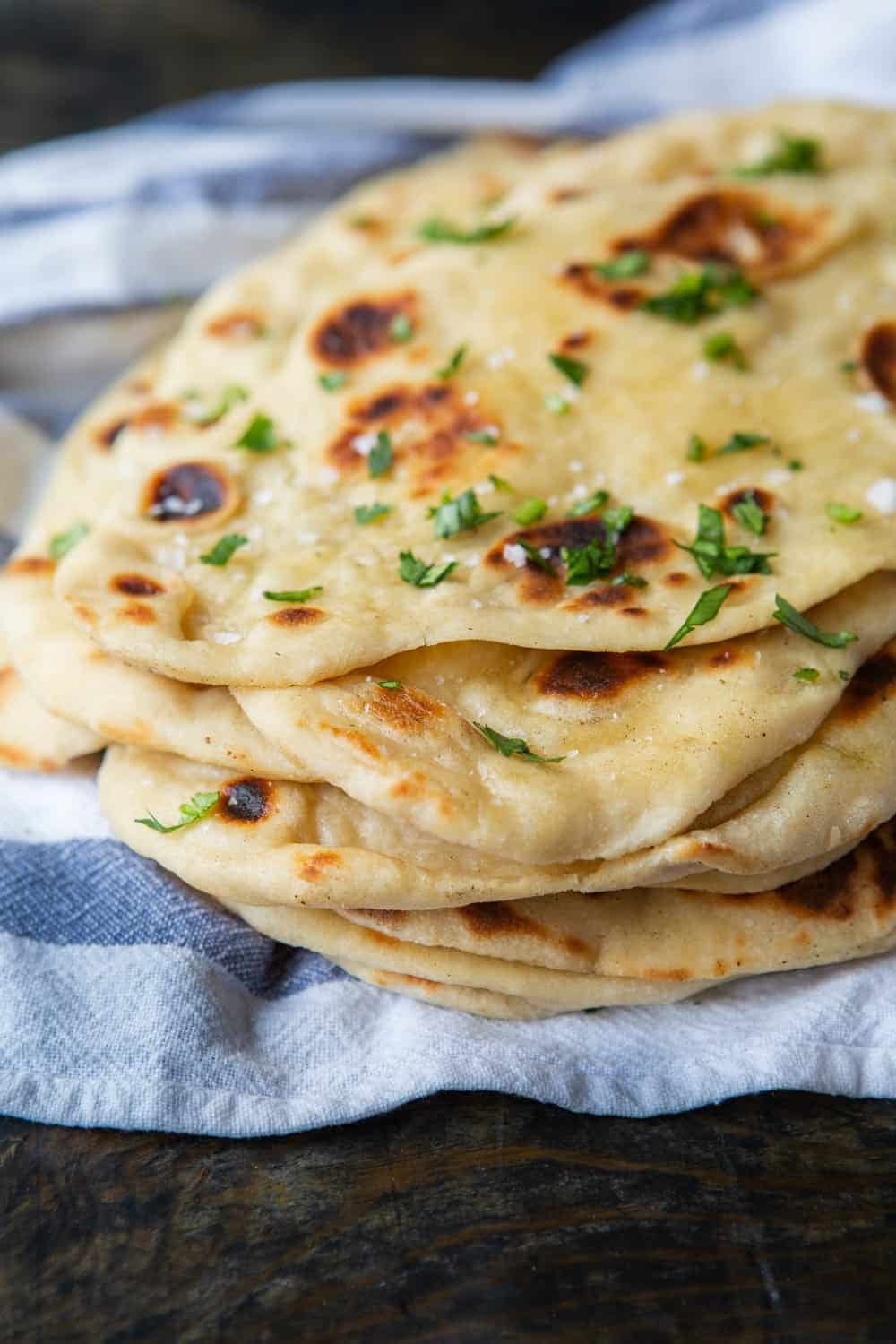 naan from the side