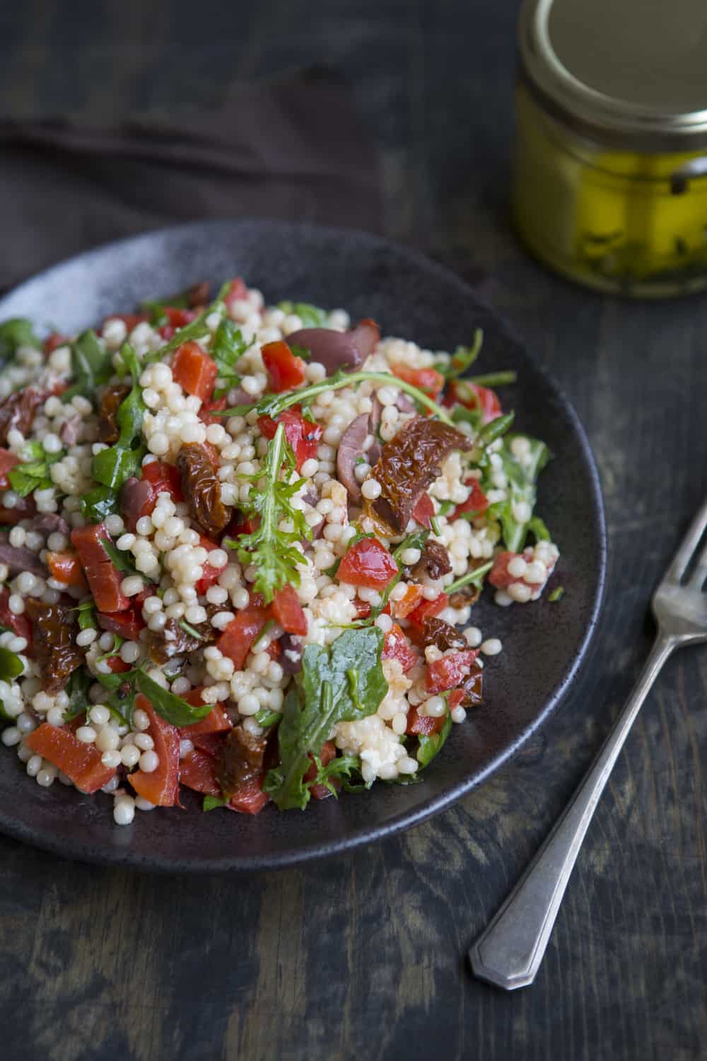 Vegan Mediterranean Couscous Salad