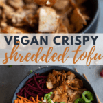 Vegan Crispy Shredded Tofu | Heartful Table