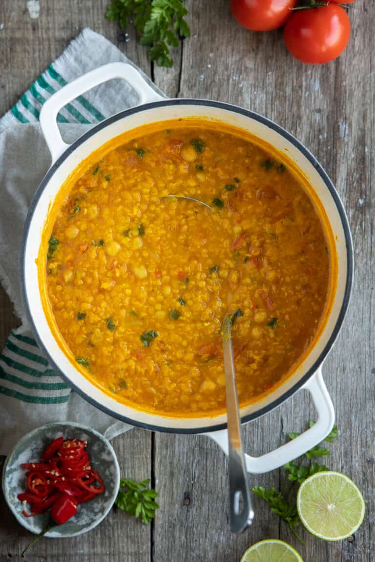 Easy Vegan Red Lentil Soup | Heartful Table