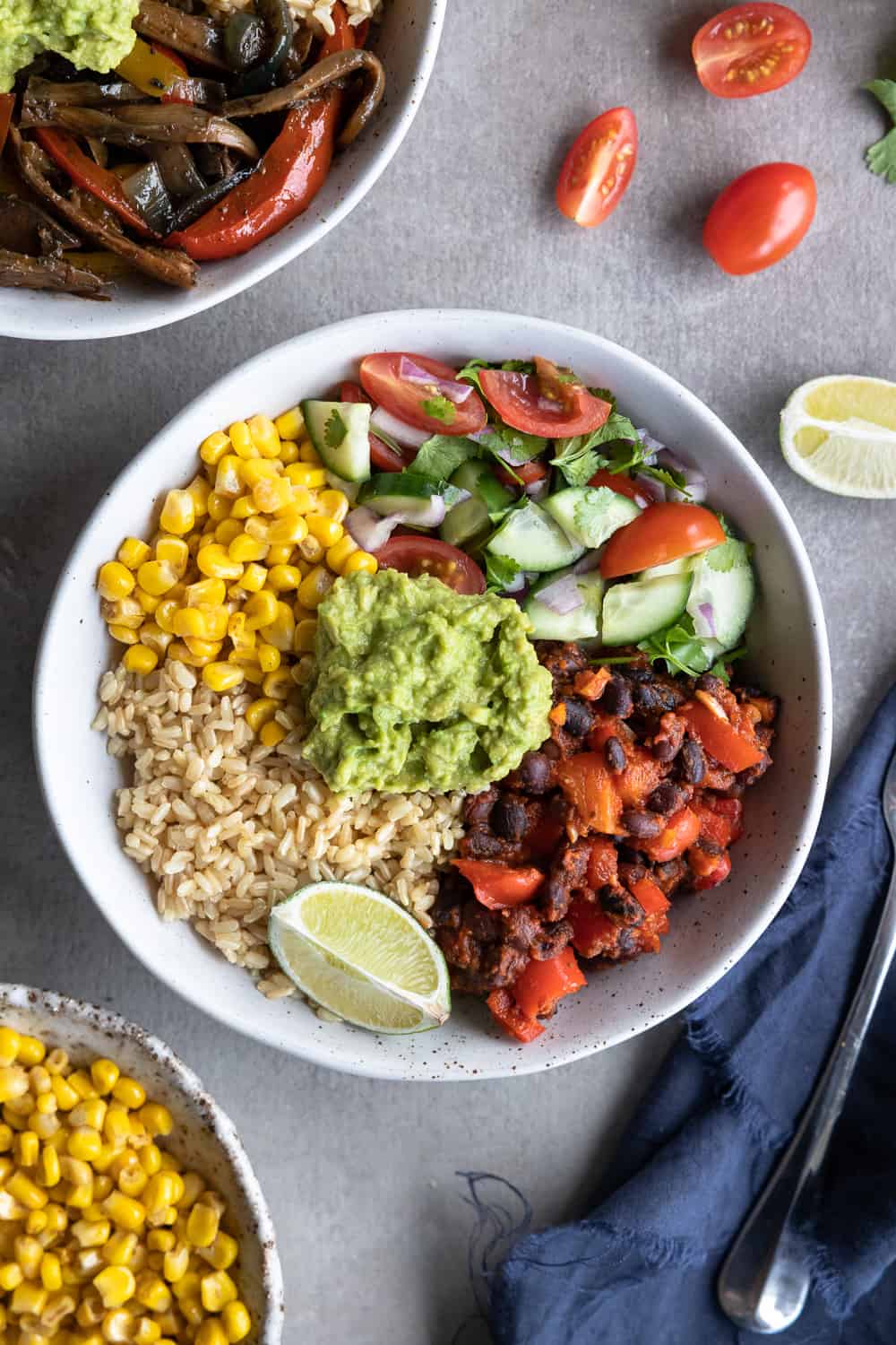 Healthy Vegan Burrito Bowl | Heartful Table