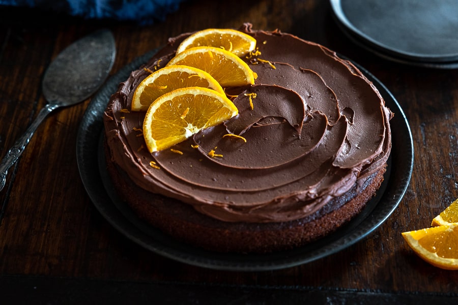 Chocolate Orange Cake (Vegan & Gluten-Free) | Heartful Table