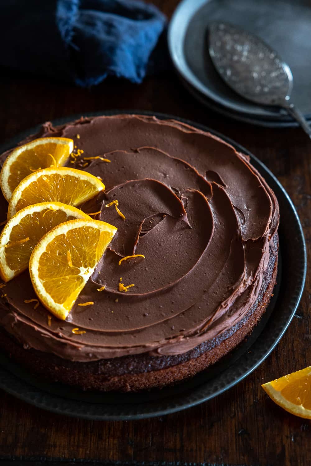 Chocolate Orange Cake (Vegan & Gluten-Free)